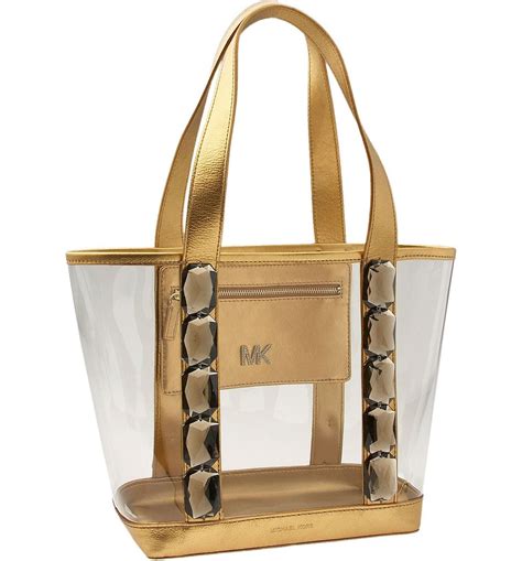 Michael Kors clear tote bags